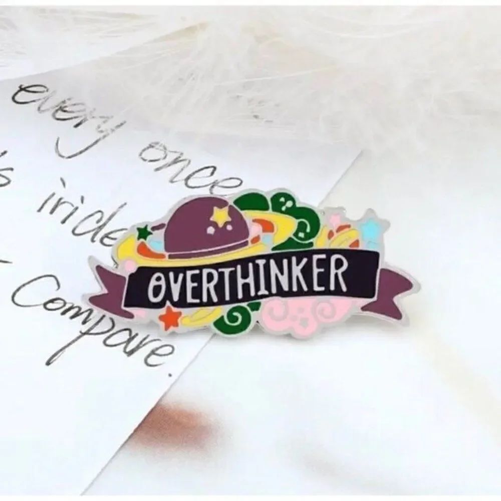 3/20 Overthinker Enamel Pin